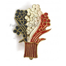 French patriotic badge