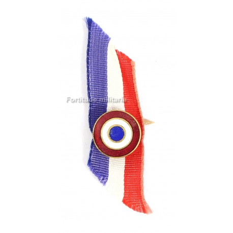 French patriotic badge