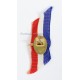 French patriotic badge