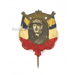 French patriotic badge