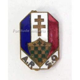 French patriotic badge