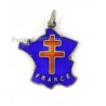 French patriotic badge