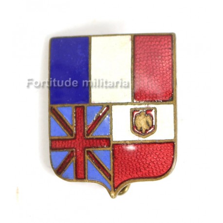 French patriotic badge