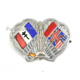 French patriotic badge