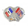 French patriotic badge