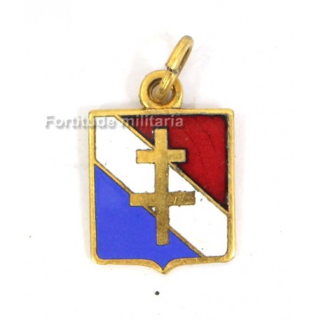 French patriotic badge