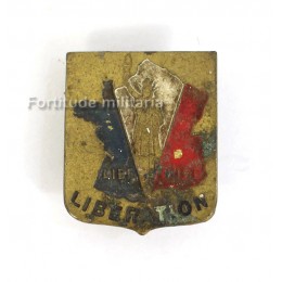 French patriotic badge