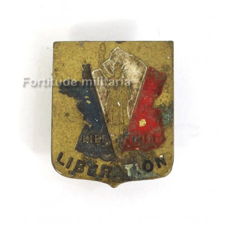 French patriotic badge