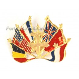 French patriotic badge