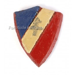 French patriotic badge
