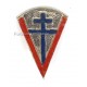 French patriotic badge