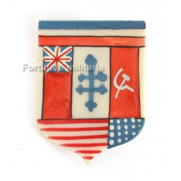 French patriotic badge