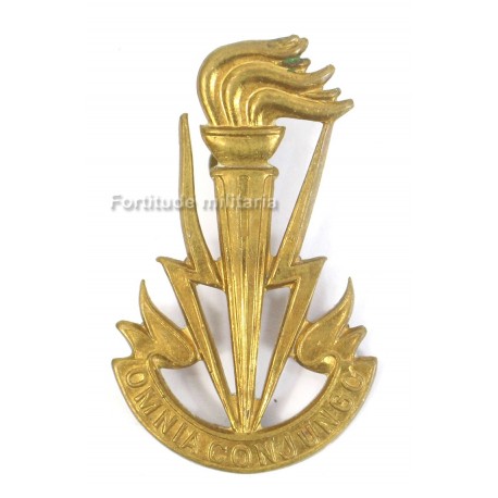 Belgium army cap insignia