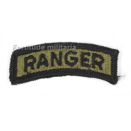 US "ranger" subdued patch tab