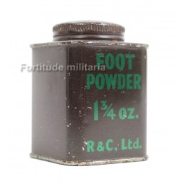 Foot powder Anglais