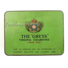 "The Greys" cigarettes box