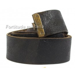 Political leather belt