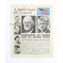 Propagande magazine "L'Amérique en guerre"