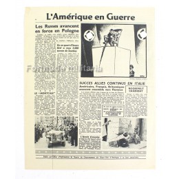 Propagande magazine "L'Amérique en guerre"